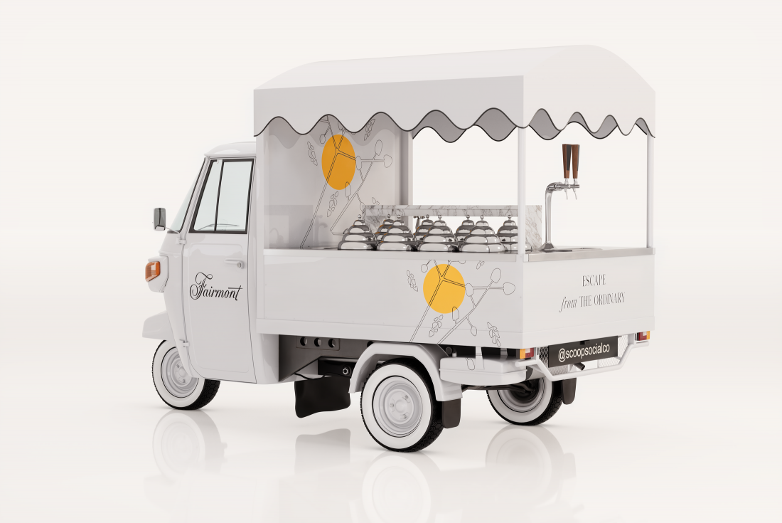 Scoop Social Co Mobile Beverage and Gelato Cart