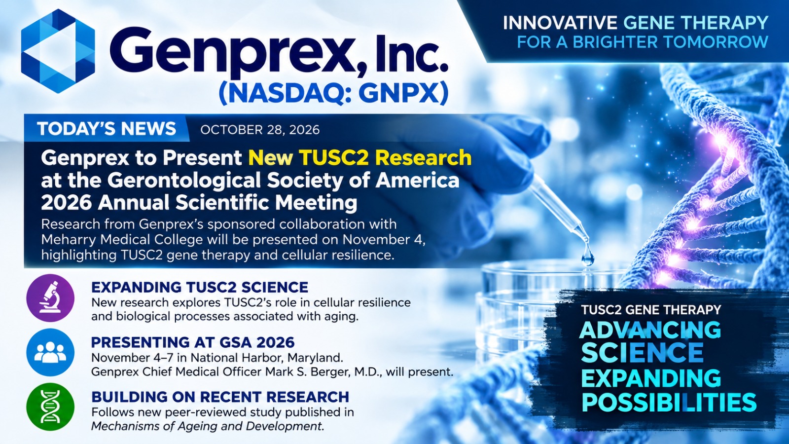 Genprex, Inc. (Nasdaq: GNPX)
