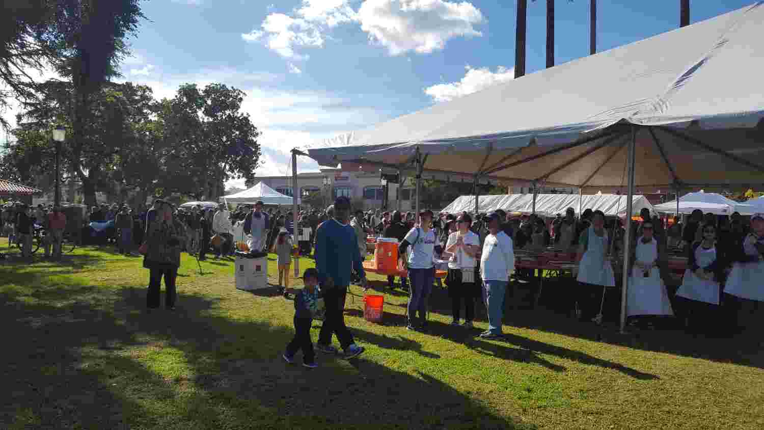 Live Good + USHS Thanksgiving Dinner In The Park
