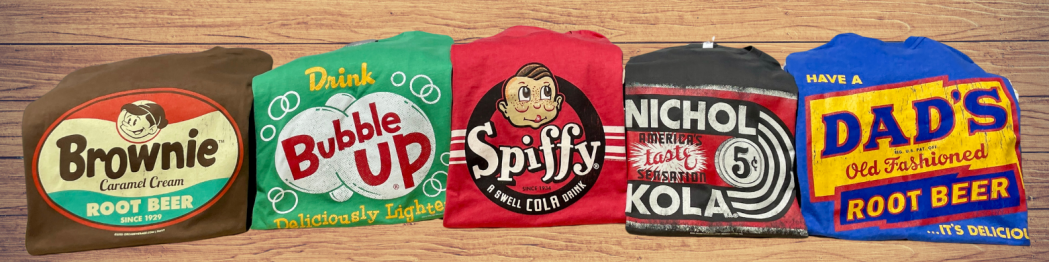 A whole flight of fizzy nostalgia.